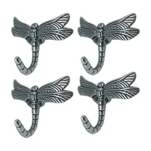 Ganchos decorativos de libélula Toalla de libélula para_1