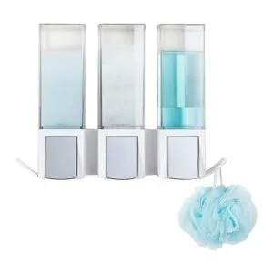 Better Living Products Clever Dispensador triple de jabón_3