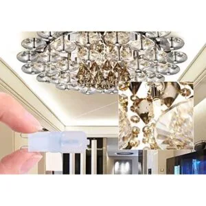 Paquete de 10 luces LED G9 base G9 3 W luz blanca_5