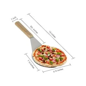 Espátula ancha de acero inoxidable extra grande con mango_6