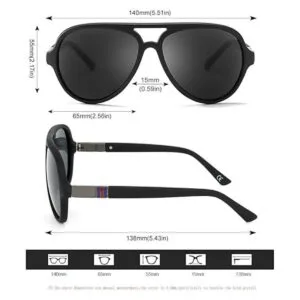 2020 VentiVenti Gafas de sol aviador para hombre lente_3