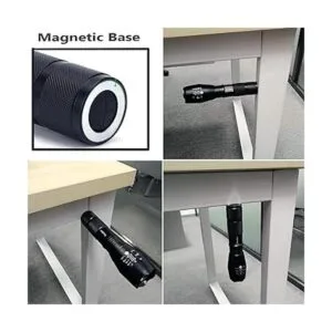 TC1200 linterna táctica con base magnética Super brillante_3