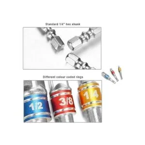 El juego de adaptadorextensión de enchufe de grado de_5