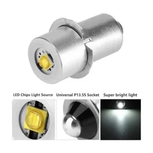 LudoPam Bombilla LED de conversión mejorada para linterna_2