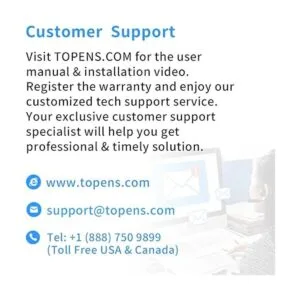 TOPENS Teclado inalámbrico TKP3 para operador de abridor_3