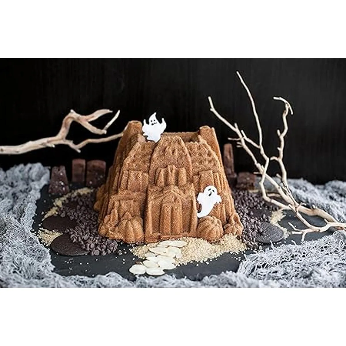 Nordic Ware Sartén Bundt Haunted Manor_3