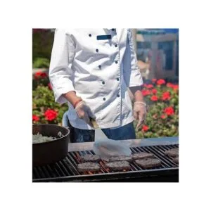 Espátula ancha de acero inoxidable extra grande con mango_4