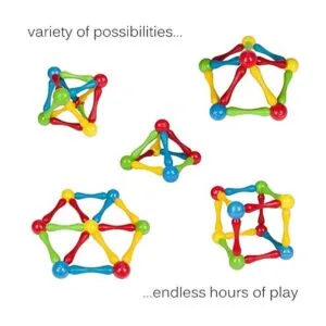 Goobi Juego de construcción de 20 piezas de bloques de_4