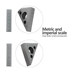 Regla de ángulo de aleación de aluminio de 45 grados_3