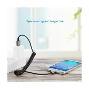 Cable USB en espiral CableCreation 0.56 pies a 4 pies_4