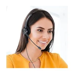 Auriculares de centro de llamadas con conector RJ9 y_6