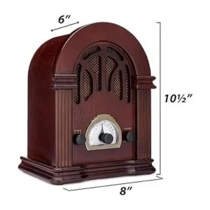 ClearClick Radio AMFM retro con Bluetooth Altavoz_4