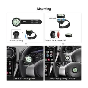 ATOTO AC44F5 Control remoto inalámbrico estilo correa de_3