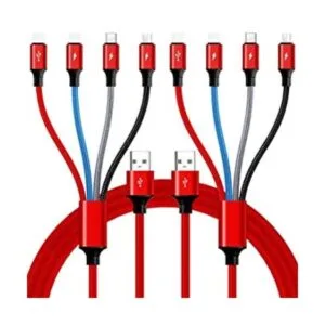 Cable de carga múltiple 4 en 1 4A Paquete de 2 cables de_1