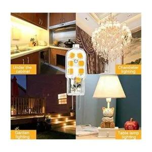 Bombillas LED G4 G4 con base bipin de 1.5 W equivalente a_7