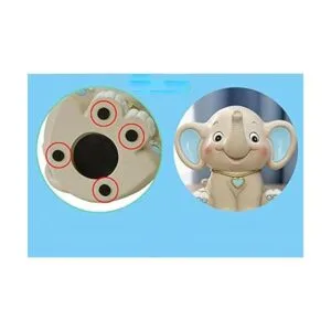 CHOOLD Bonita alcancía de elefante de dibujos animados_2