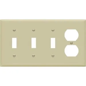 ENERLITES Placa de pared de salida de receptáculo dúplex_1