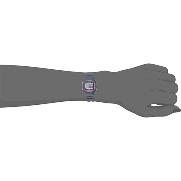 Womens LA20WH1ACF Classic Digital Black Resin Watch_2