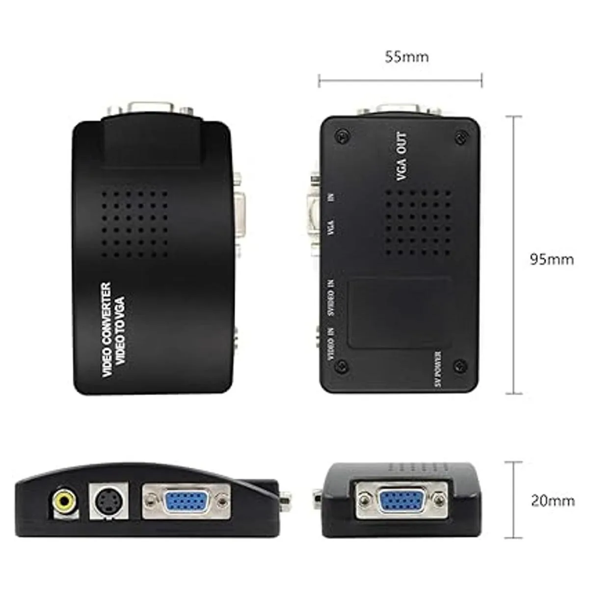 PC portátil Composite Video TV RCA Composite SVideo AV IN_5