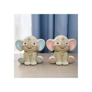 CHOOLD Bonita alcancía de elefante de dibujos animados_4