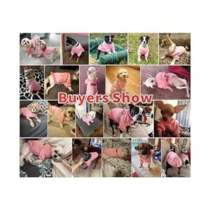 Idepet Suéter clásico de punto para perro abrigo de forro_2