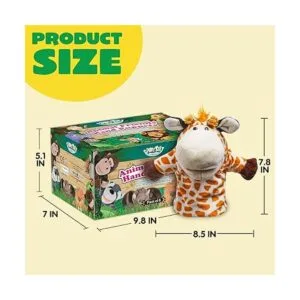 Animal Friends Marionetas de mano de lujo para niños con_6