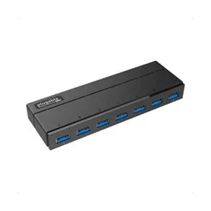 Plugable Hub USB 3.0 de 7 puertos con adaptador de_1
