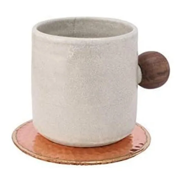 GoCraft Posavasos de cobre martillado Posavasos hechos a_3
