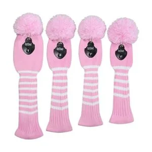 Scott Edward Cubiertas de golf de madera tejida 4 piezas_2