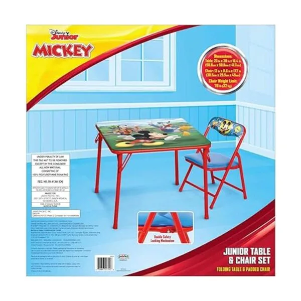Disney Junior 45704 Mickey Kids Juego de mesa y silla_6