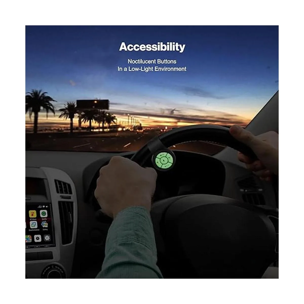 ATOTO AC44F5 Control remoto inalámbrico estilo correa de_5