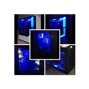 DS Tira de luz LED flexible de PC color azul con diseño_4