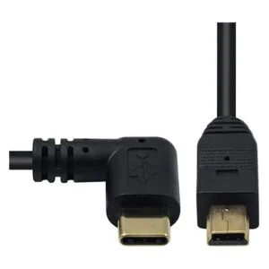 Duttek Cable mini USB a USB C cable USB C a mini USB en_3