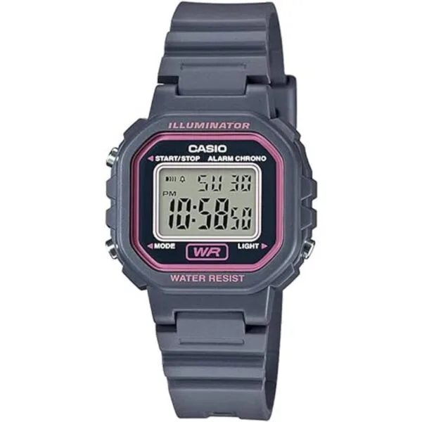 Womens LA20WH1ACF Classic Digital Black Resin Watch_1