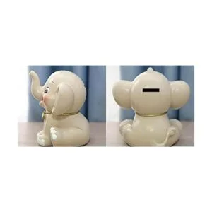 CHOOLD Bonita alcancía de elefante de dibujos animados_3