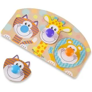 Melissa Doug First Play Rompecabezas de madera jumbo_4