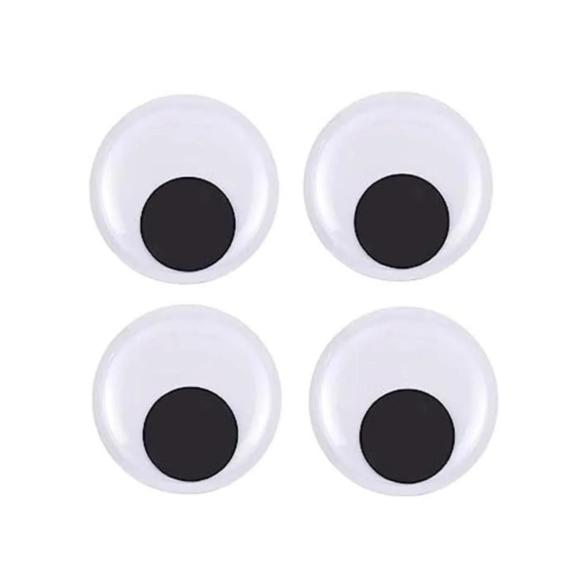 DECORA Ojos grandes de 6 pulgadas con autoadhesivo para_1