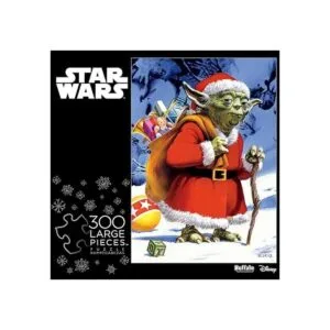 Star Wars Holiday Yoda Rompecabezas de 300 piezas grandes_2