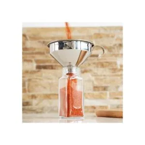 Aozita Embudo de especias de acero inoxidable 188 con_6