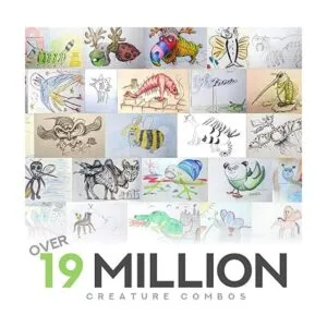 Juego de dibujo de criaturas míticas para niños ideas de_6