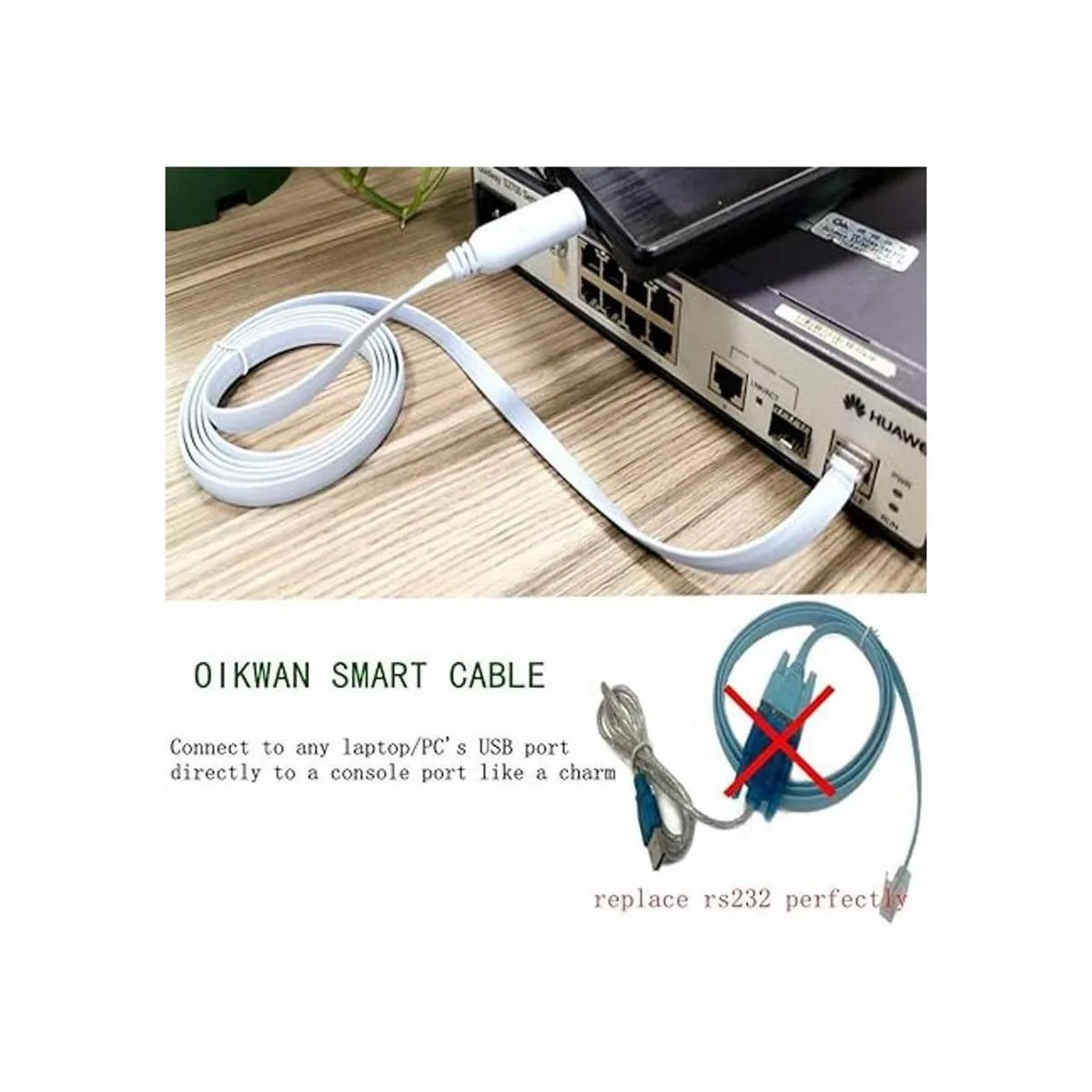 OIKWAN Cable de consola cable de consola USB cable de_2