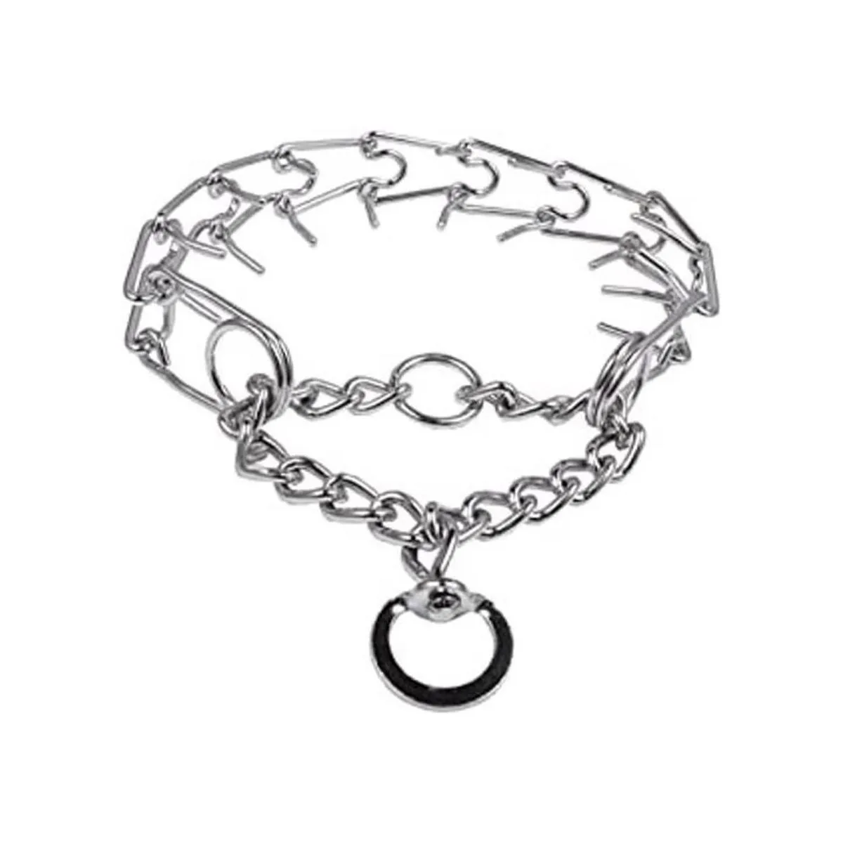 Darkyazi Collar de acero inoxidable duradero para perros_1