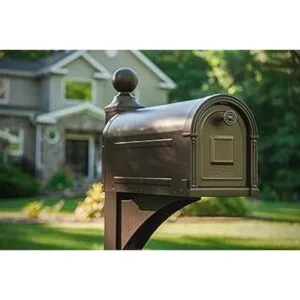 Gibraltar Mailboxes Garrison Bronce veneciano de acero_6