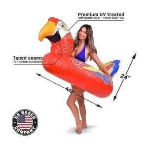 GoFloats Tropical Parrot Tubo flotador para piscina_5