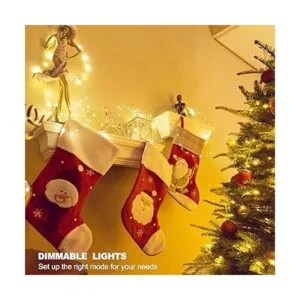 HSicily Luces de hadas enchufables 100 luces LED de 33_2