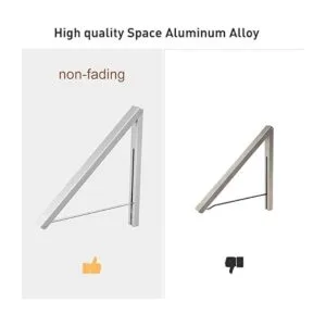 Anjuer Perchero plegable con gancho de valet organizador_5