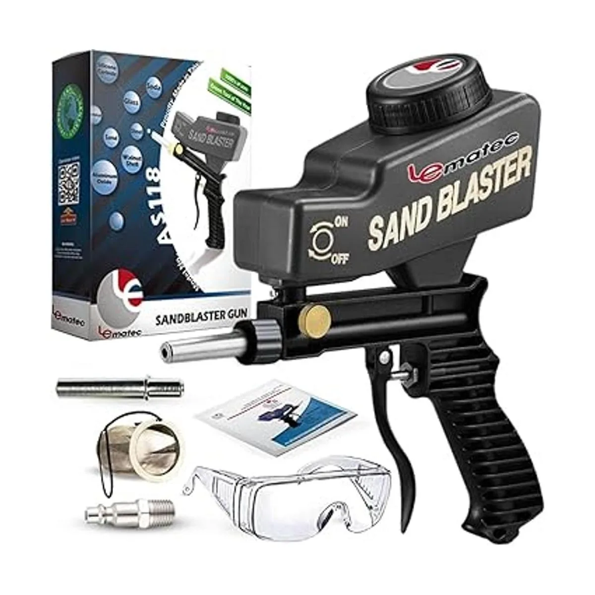 Kit de de limpieza con chorro de arena removedor_1