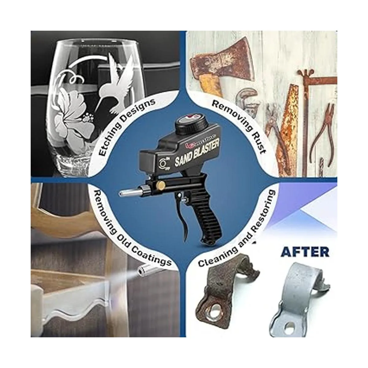 Kit de de limpieza con chorro de arena removedor_3