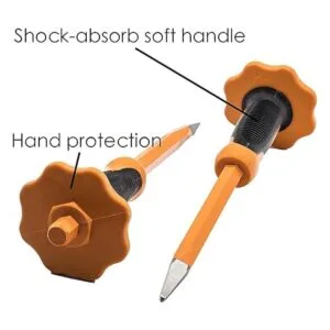 Finder Juego de 2 cinceles resistentes de 12 pulgadas con_5