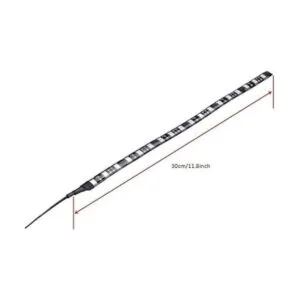 DS Tira de luz LED flexible de PC color azul con diseño_5